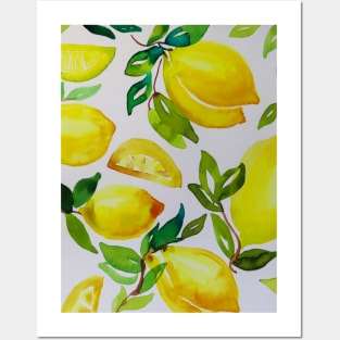 Lemons Lemons Lemons Posters and Art